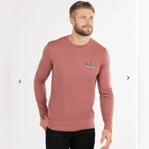 Travis Mathew Premium Long Sleeve Size Large 100% Pima Cotton